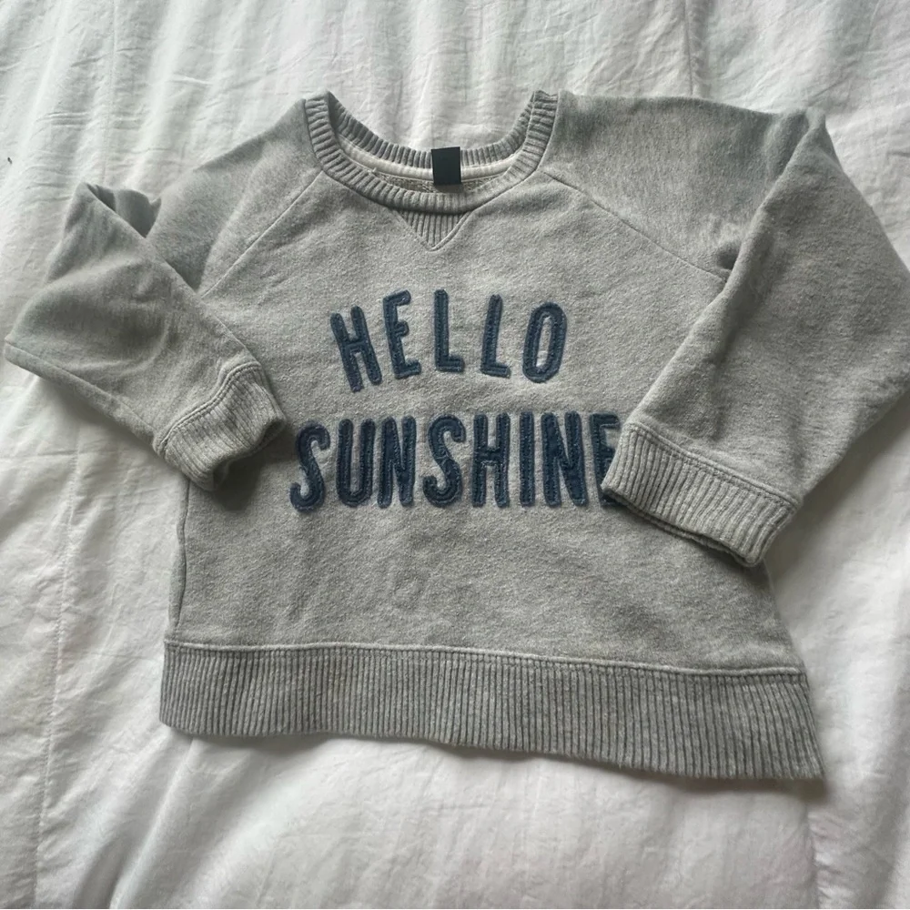 Gap toddler crewneck sweatshirt